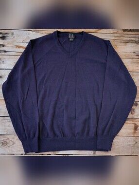 vintage Jos. A. Bank Italian merino wool signature collection sweater